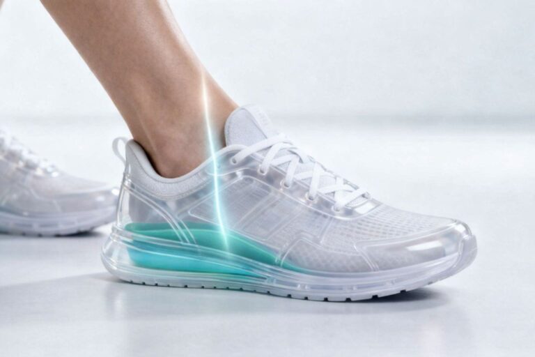 Supportive cushioned insoles designed for comfort during long hours of standing on hard surfaces