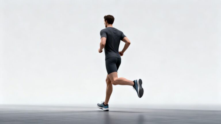 insoles for running supporting foot alignment and reducing impact during a natural running stride