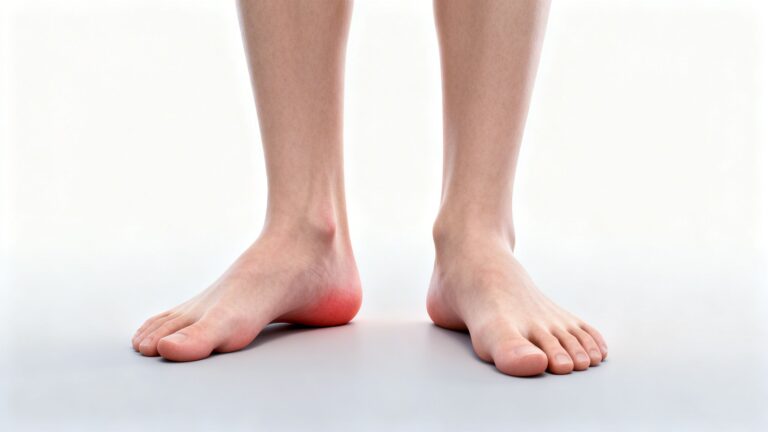 Plantar fasciitis vs heel spurs comparison showing heel pain anatomy