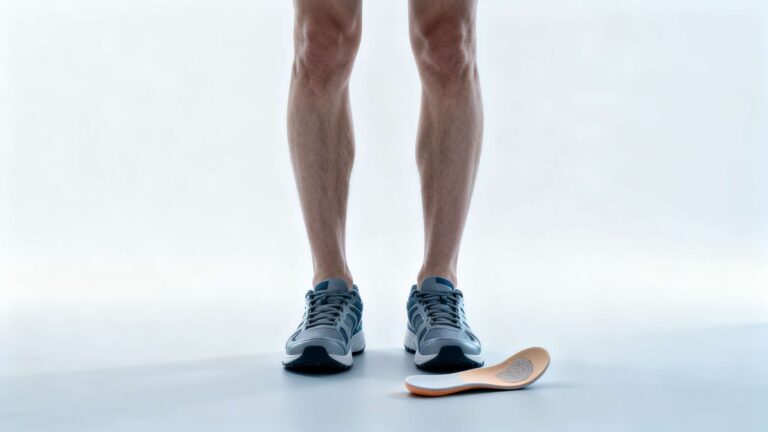 person doing exercises for flat feet to strengthen arch support