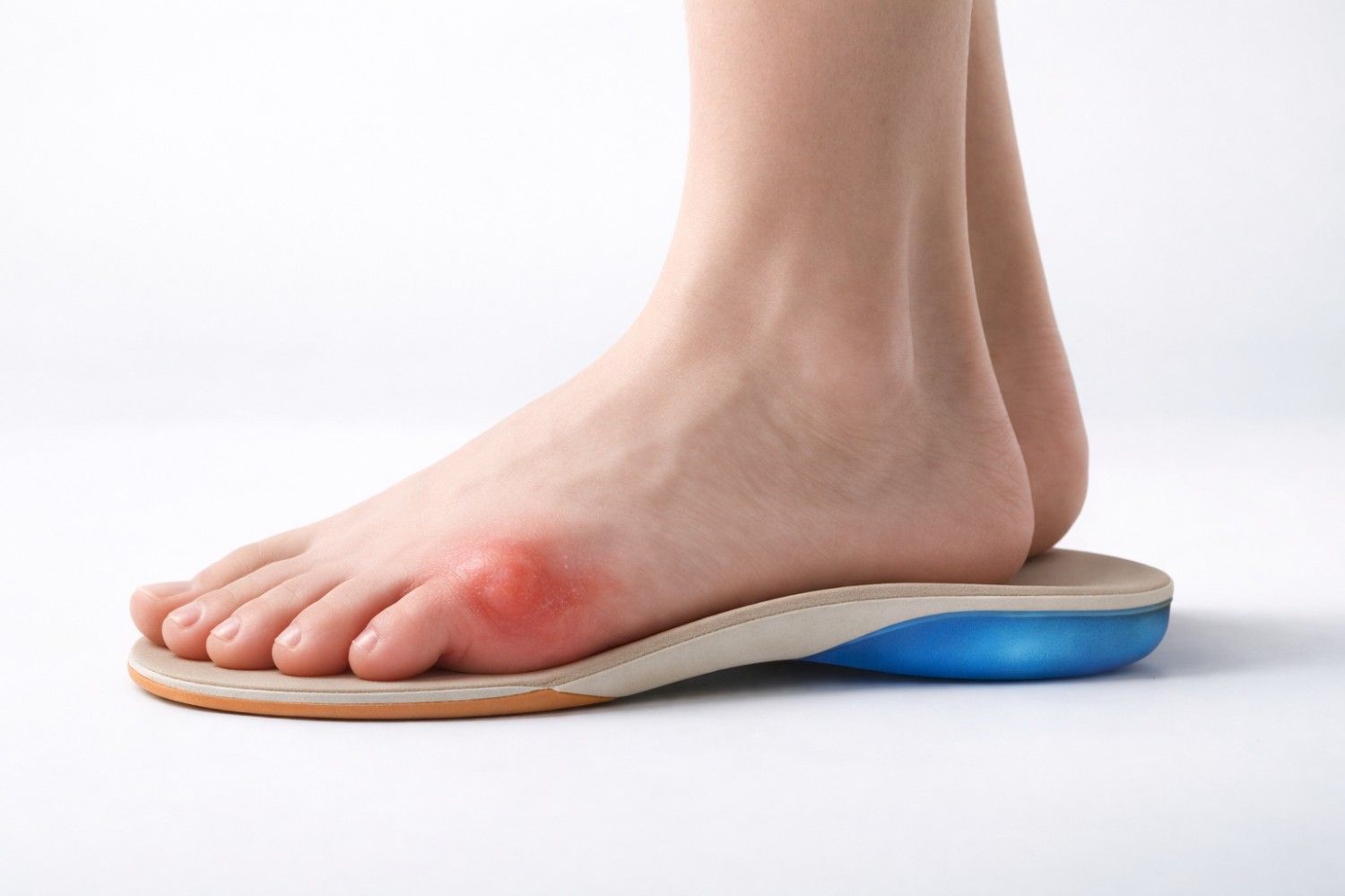 insoles for bunions supporting foot alignment and reducing pressure on the big toe joint