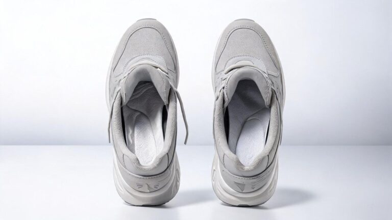 Full length and 3/4 insoles displayed side by side in a medical educational comparison showing differences in coverage, support, and shoe fit.